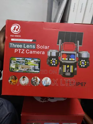 PTZ Three Lens Solar With Alarm