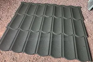 Green Mix Black Bond Tile
