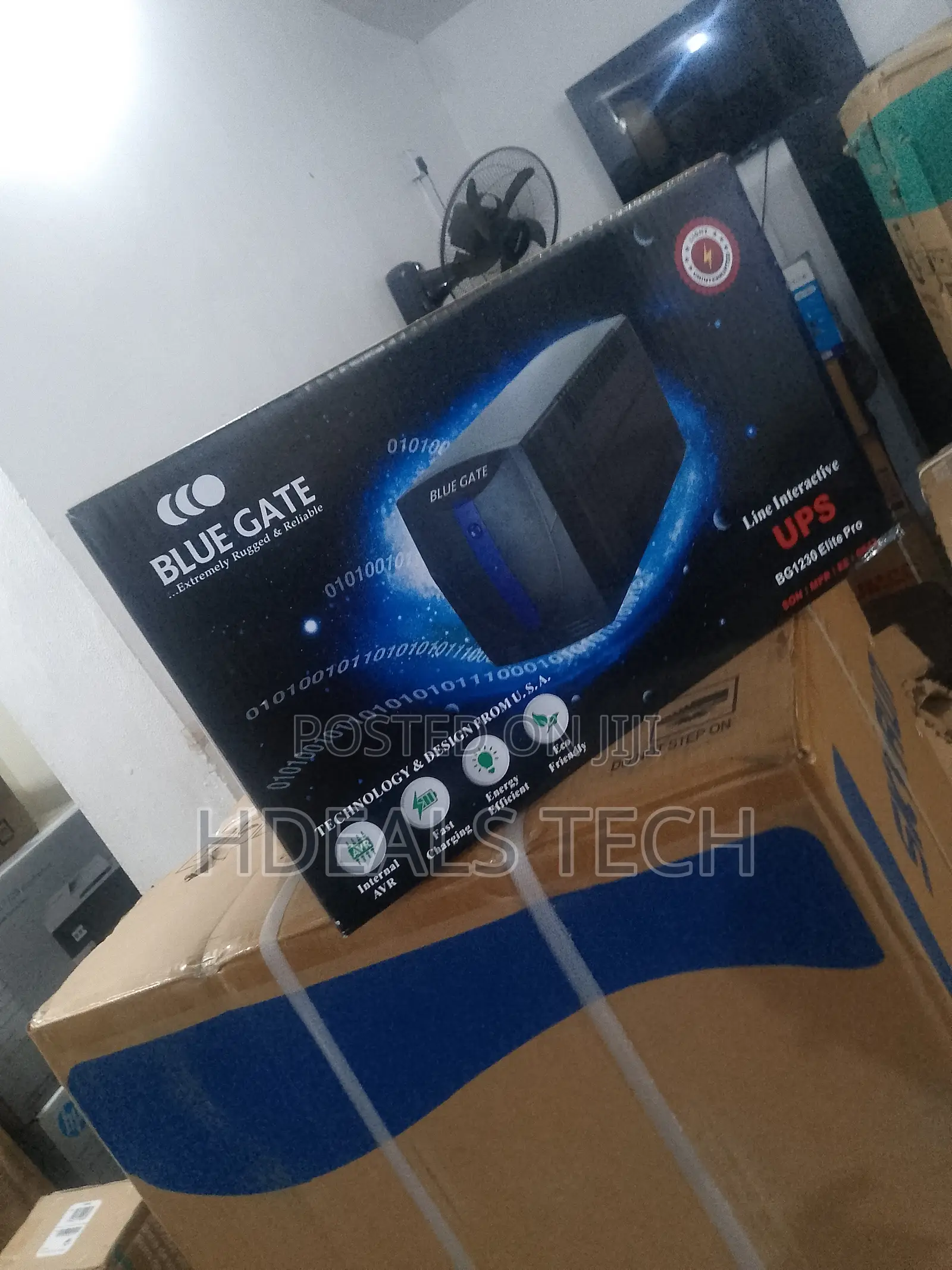 Blue Gate 1230va Ups Ideal for Computers and Workstations
