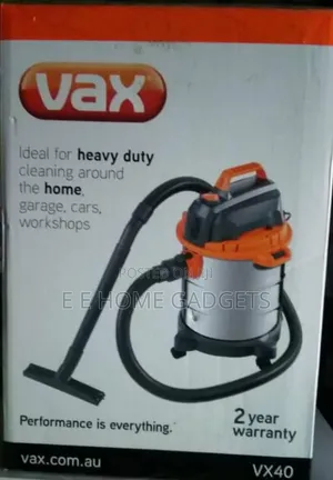Vax Wet and Dry Vacuum Cleaner Vx40- 20l - 1250w