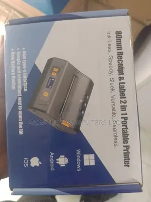 80mm Receipt and Label 2in1 Printer