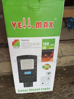 100-watt Vellmax Street Solar Lights