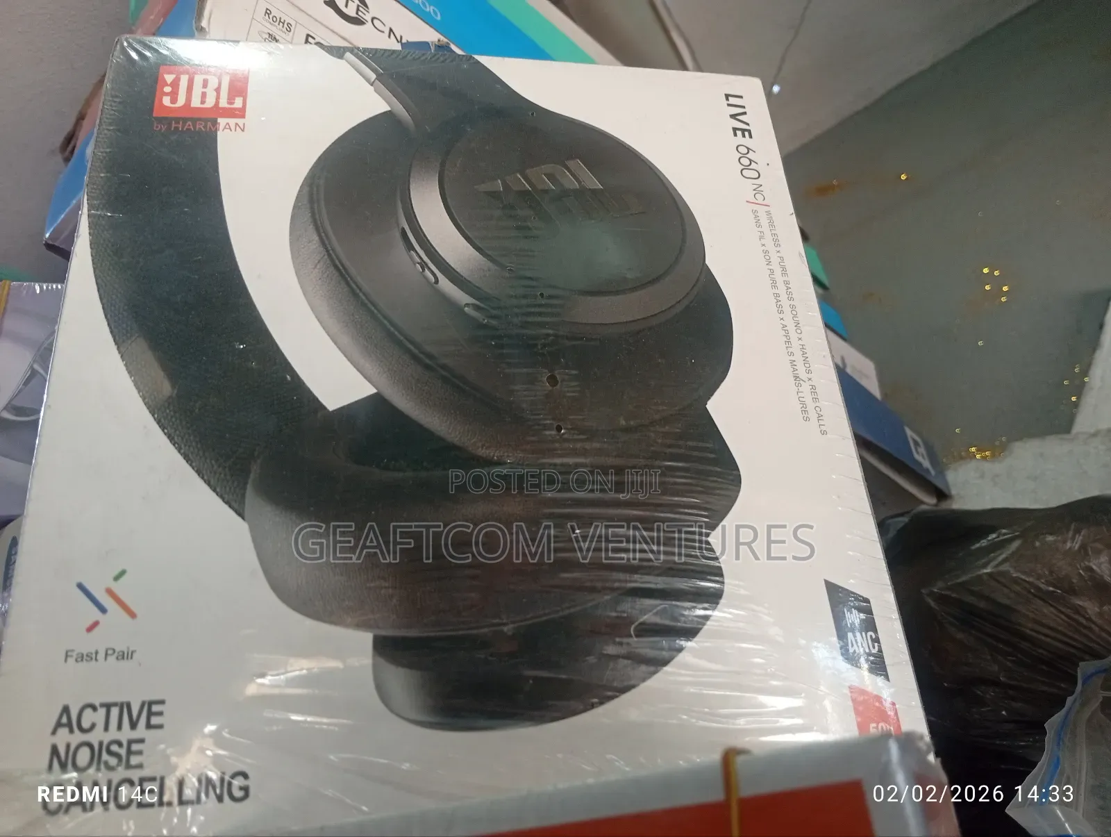 Live 660 JBL Anc Headmic