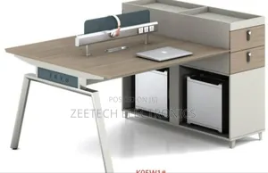 Modern 2 Person Workstation Desk