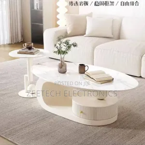 Modern Luxury Oval Center Table