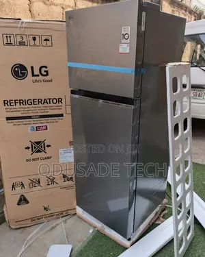 Fresh Stock: Lg 263l Double Door Fridge Gl-B242pqkb