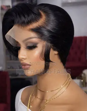 Luxury Pixie Cut Human Hair Wig Short Chic |Rikehairaffairs