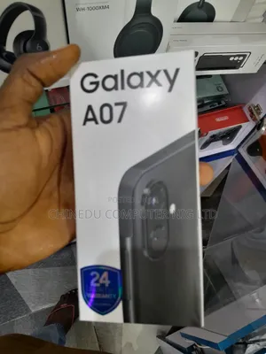 New Samsung Galaxy A07 4G 64 GB Black
