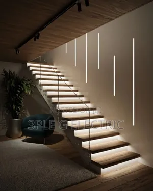 Aluminium Staircase and Wall Profile Light