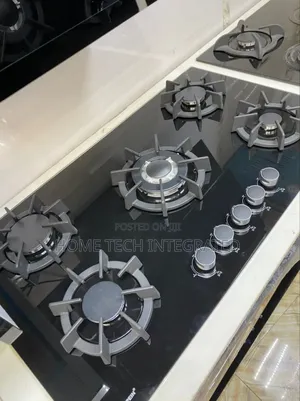 5 Burners Marble Top Gas 