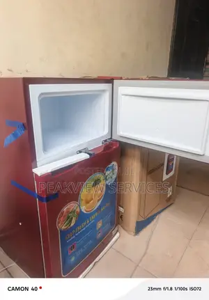 Indoor Double Door Fridge 90l Polystar Pv-Dd203r6rl
