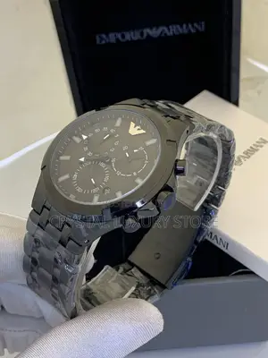 Emporio Armani Quality Luxury Men Chronograph Wristwatch