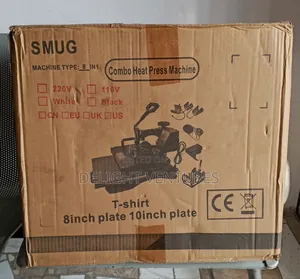 Combo Heat Press Machine ( 8 in 1 )