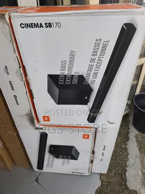 JBL Cinema Sb 170 2.1 Channel Bluetooth Soundbar Speaker