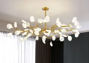 Nordic Creativity Firefly Chandelier Led Light Tree Branch Pendant