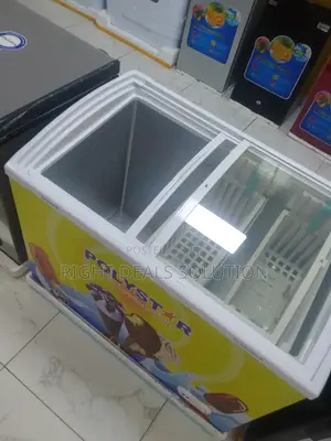 Polystar Curved Safety Glass Showcasefreezer – Fast Freeze Excellence