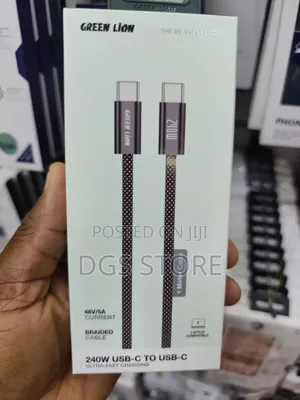 Green Lion 240 Usb C to Usb C Ultra Fast Charging Cable