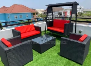 Modern Quality 7 Seater Chair, Swing and Table