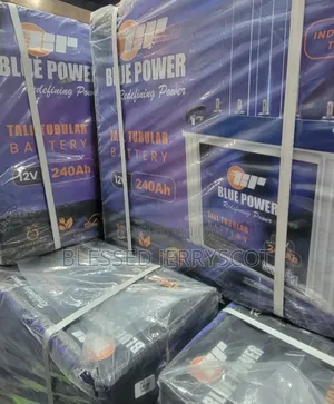 Blue Power 240ah 12v Tall Tubular Solar Inverter Batteries In Stock.