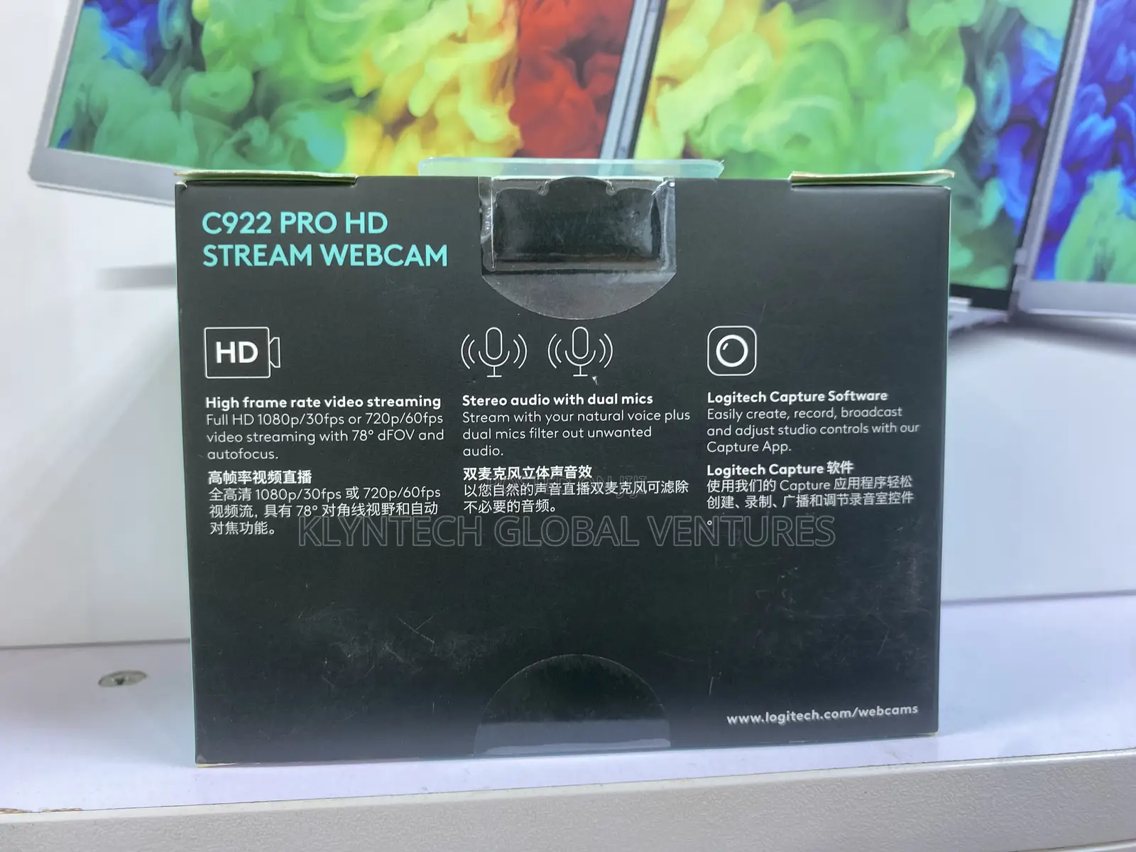 Logitech C922 Pro Hd Stream Webcam