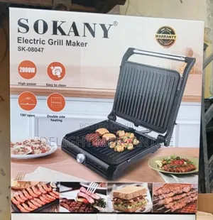 Sokany Non-Stick Electric Griller/Shawarma Grill
