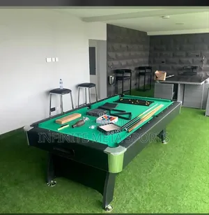 Brand New 8ft Snooker Table With Double Accessories