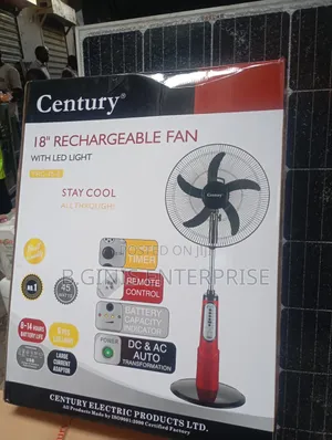 Very Strong 18inches Rechargeable Fan