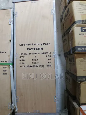 Solar Lithium Battery Pattern 17,5khw 48v