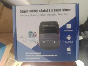 50mm Receipt and Label 2in1 Printer