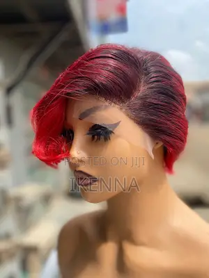 Beautiful Wine Colour Skull Cap Wig