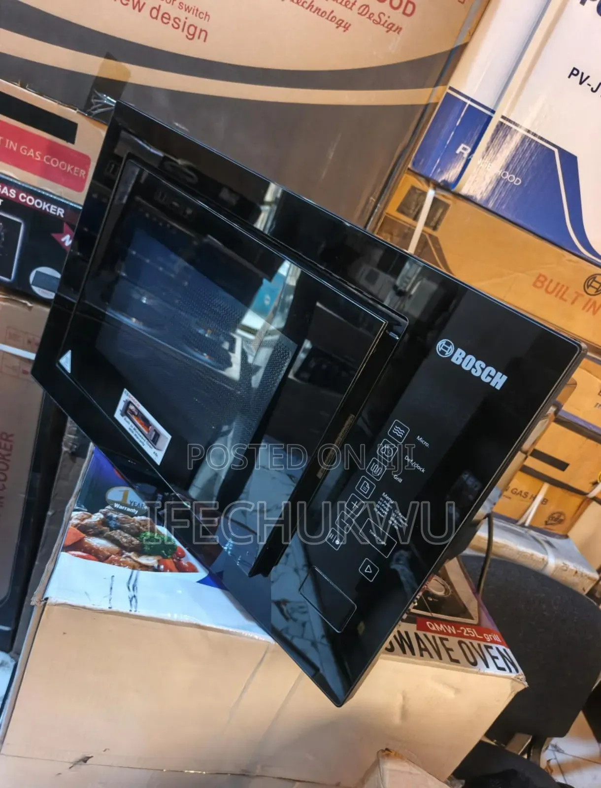 Quality Bosch Built-in Automatic Digital Control Microwave With Grill