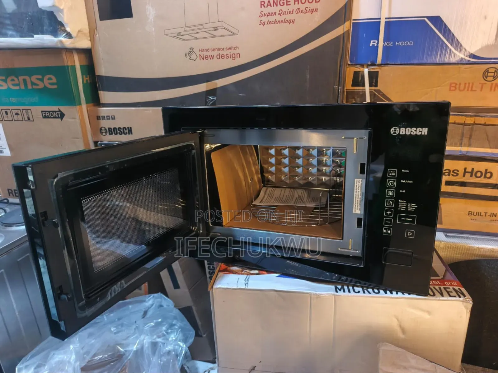 Quality Bosch Built-in Automatic Digital Control Microwave With Grill
