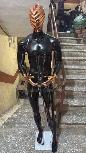 Black And Rose Gold Male Huge Mannequin
