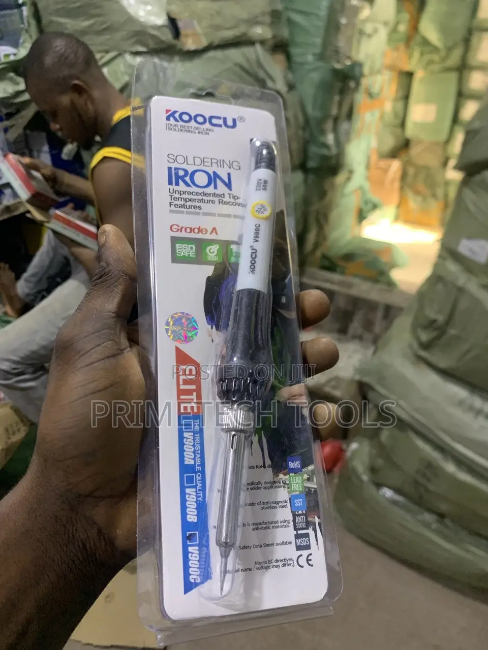 Electric Soldering Iron With Control