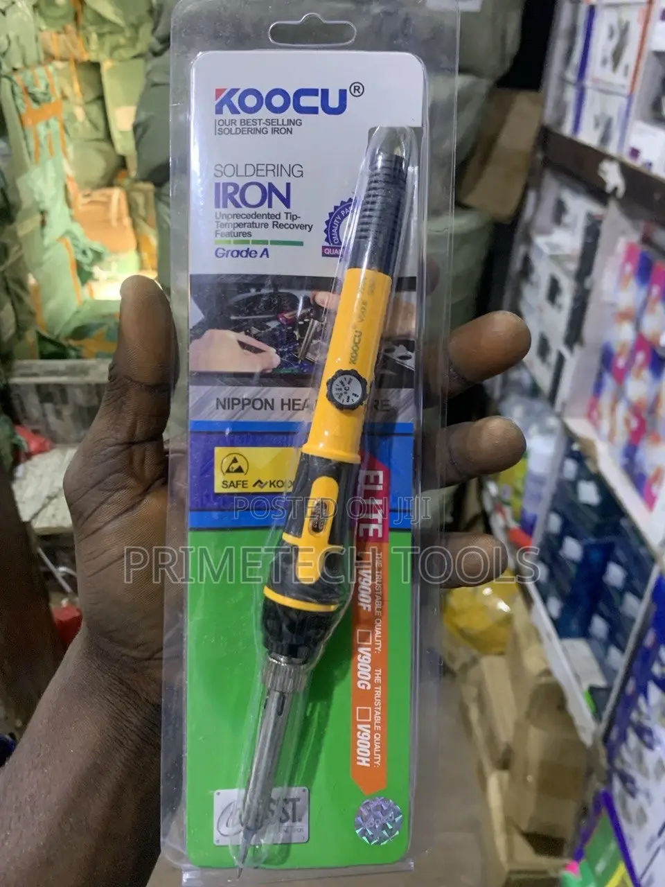 Electric Soldering Iron With Control
