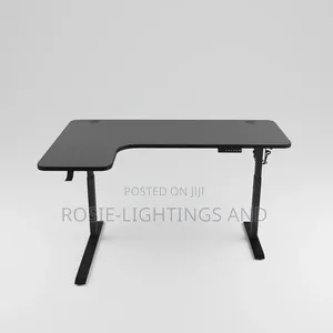 L Shape Electric Adjustable Lifting Computer Desk ( 1.4 Metre)