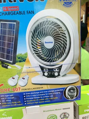 7" Solar Fan