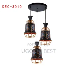 Modern Nordic Black Dropping Pendant Lights