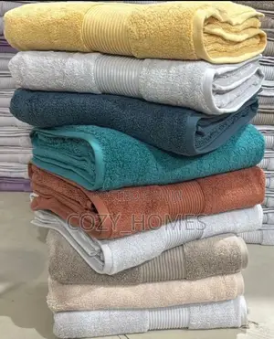 Large Premium Cotton Bath Towels - ( Available in Various Colors)