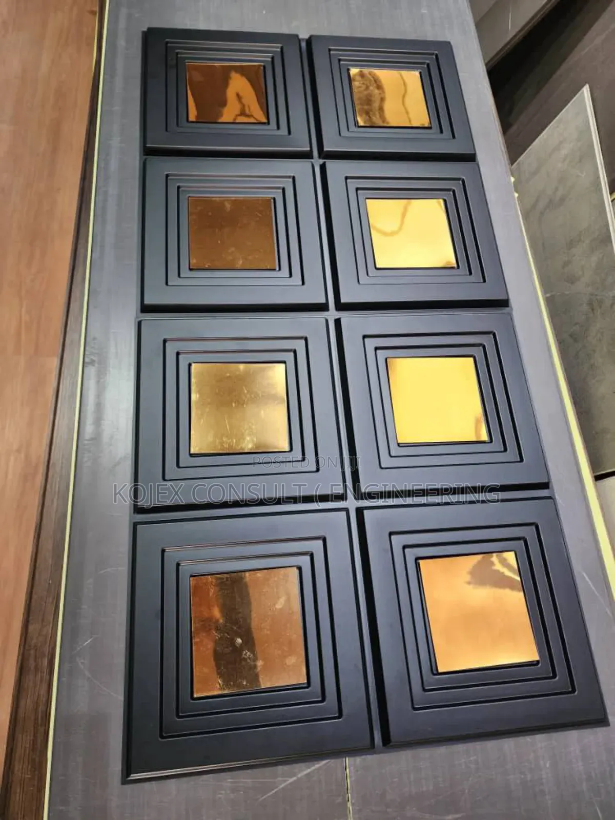 3d PVC Mirror Panel
Size