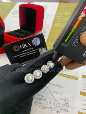 VVS 1 Moissanite Diamond Earrings