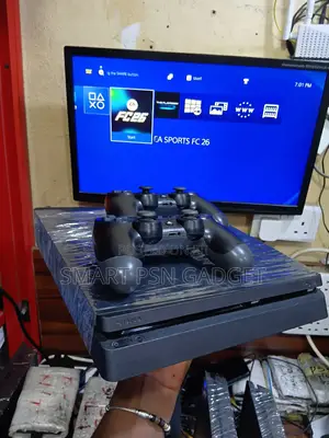 Slim Uk Used Ps4 || 2pads || 10 Latest Games
