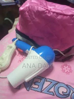 Electric Thermal Hair Steaming Cap With Mini Hair Dryer
