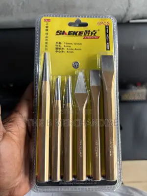 6pcs Punch and Chisel Set