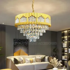 800mm Sleek Luxury Modern Gold Pendant Light Chandelier