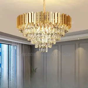 600mm Luxury Sleek Pendant Light Chandelier