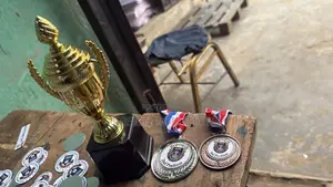Sport Trophy Cup and Medal