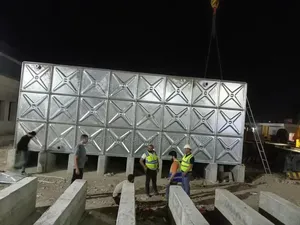 Hdg Sectional Bolted Pressed Steel Water Tank Panels