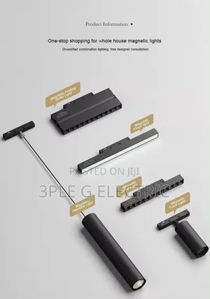 Magnetic Track Lights Designs Available as Seen