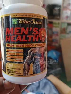 Men's Health With Maca and Tribulus Ashwagandah Tongkat Ali